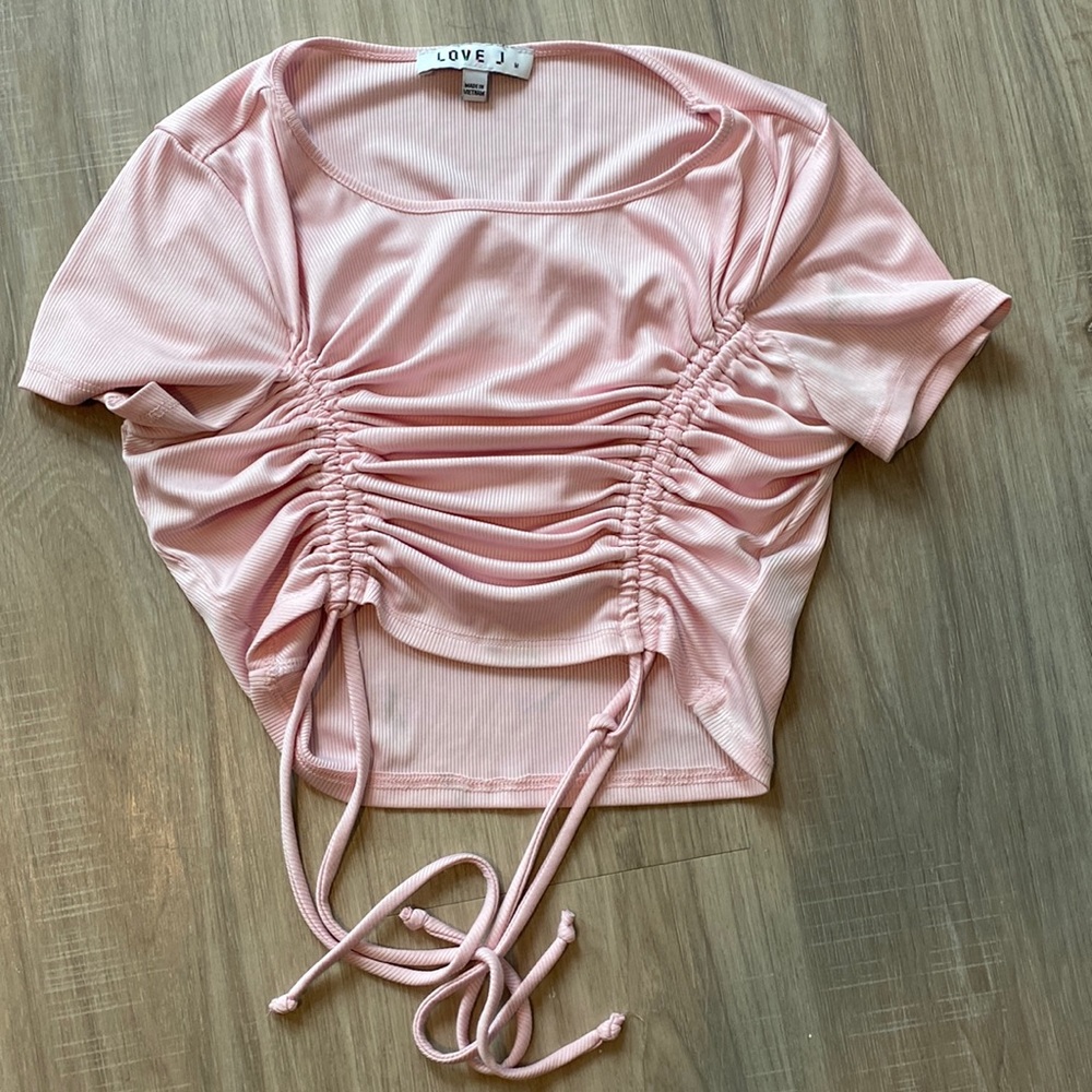 Love J Pink Top